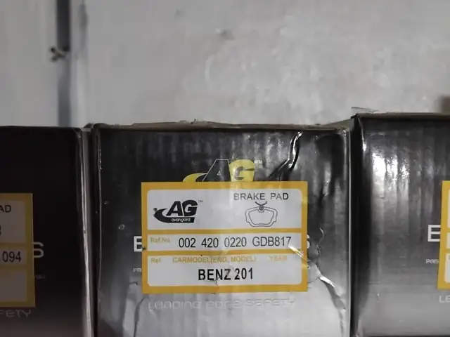 Передние тормозные колодки AG от Mercedes-Benz W190, Душанбе