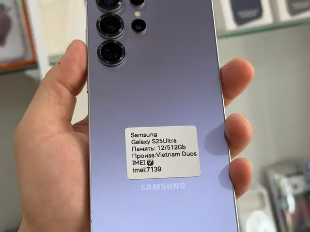 Samsung Galaxy S25Ultra 12/512Gb Sky blue, Хуҷанд