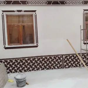 Фасадная крошка, Душанбе