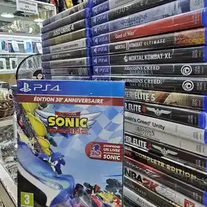 Игра Sonic racing на Playstation 4, Душанбе