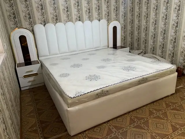 Двухспальный кровать с медицинский матрас, Душанбе
