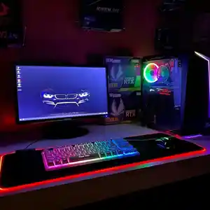 Персональный компьютер core i7 4770/RX 580 8GB/SSD 256/HDD 1TB, Душанбе