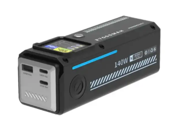 Внешний аккумулятор Powerology 27000mAh Smart Display Power Bank 140W, Душанбе