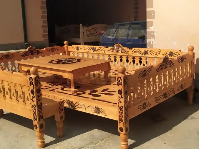 Деревянный тапчан, Худжанд