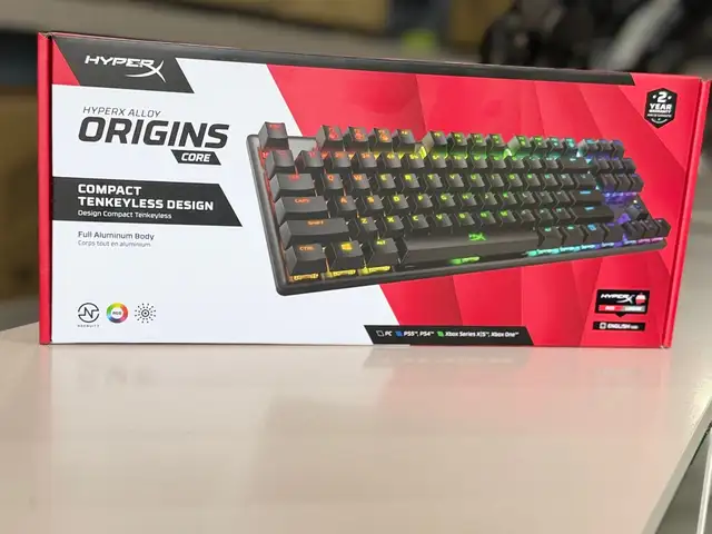 Механическая игровая клавиатура HyperX Alloy Origins Core, Душанбе