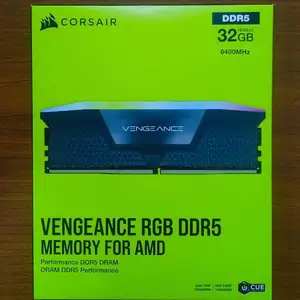 Оперативная память Corsair Vengeance rgb DDR5 32GB/CL32/6400MHz, Душанбе
