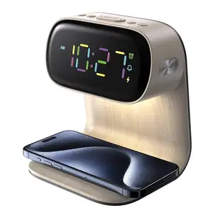 Часы с беспроводной зарядкой Green Lion Bedside Clock with Wireless, Душанбе