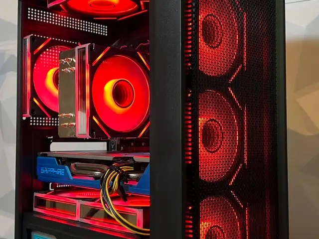 Персональный компьютер I5 11400F/DDR4 16ГБ/RX 590 8ГБ/SSD 512 ГБ, Душанбе