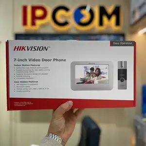 Аналоговый комплект видеодомофона Hikvision DS KIS 204T, Худжанд