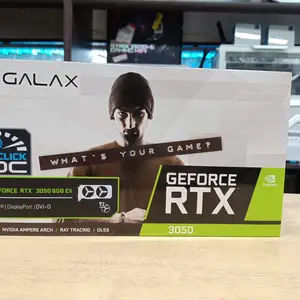 Видеокарта Galax GeForce RTX 3050 6GB GDDR6, Душанбе