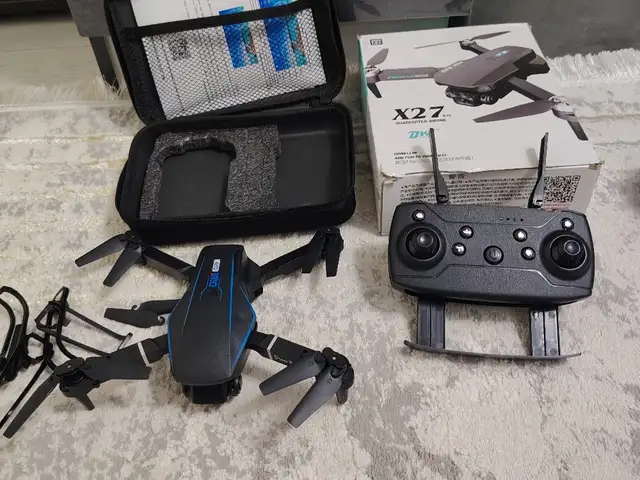 Квадрокоптер складной Мини дрон с FPV HD камерой, Душанбе