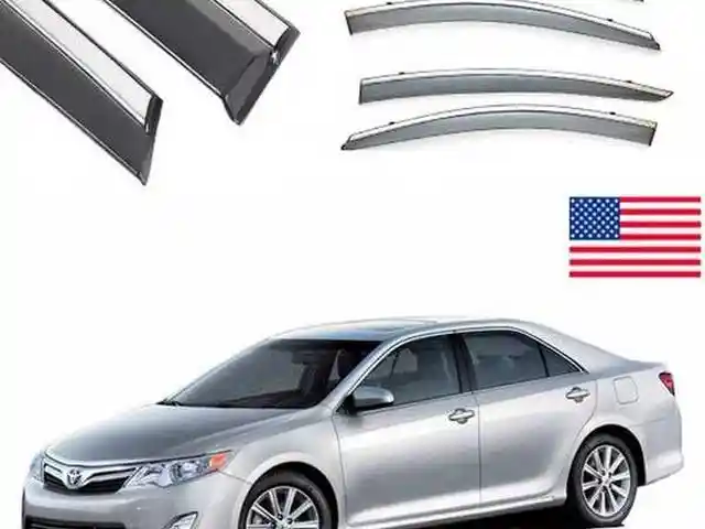Дефлекторы окон от Toyota Camry 3 хром, Душанбе