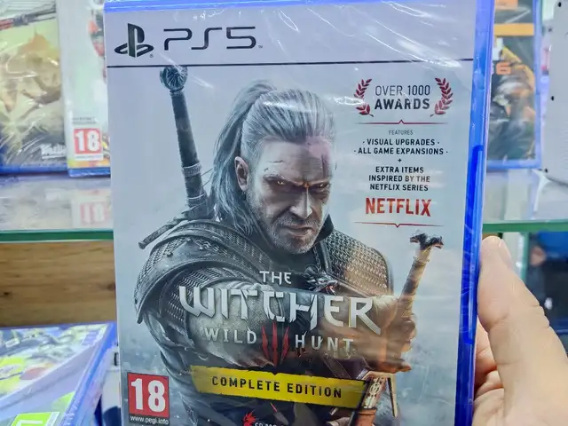 Игра Ведьмак 3 The Witcher 3 complete edition PlayStation 5, Душанбе