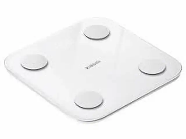 Умные напольные весы Xiaomi Mijia Body Composition Scale S400, MJTZC01YM, белый, Душанбе