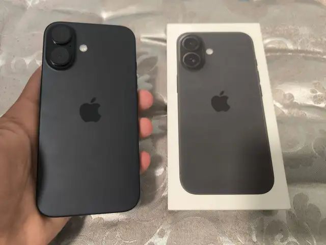 Apple iPhone 16, 128 gb, Black, Душанбе