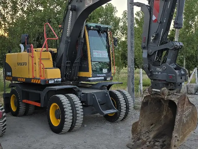 Экскаватор Volvo EW145Prime, Хуҷанд