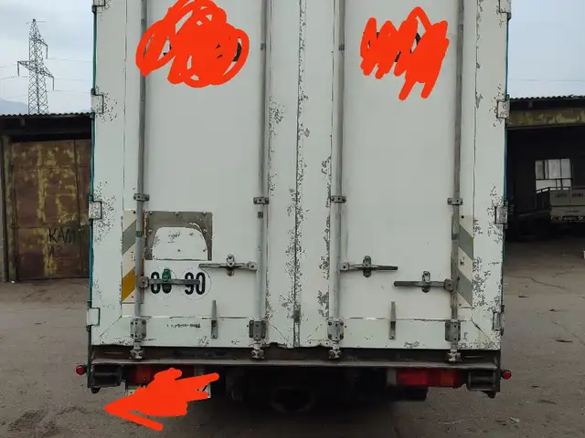 Кузов DAF, Худжанд