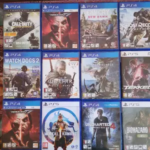 Диски для playstation 4 и 5, Худжанд
