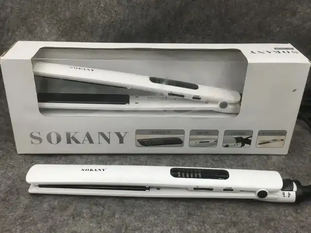 Утюжок Плойка и касбӣ барои рост кардани соч SOKANY Professional LED, Душанбе