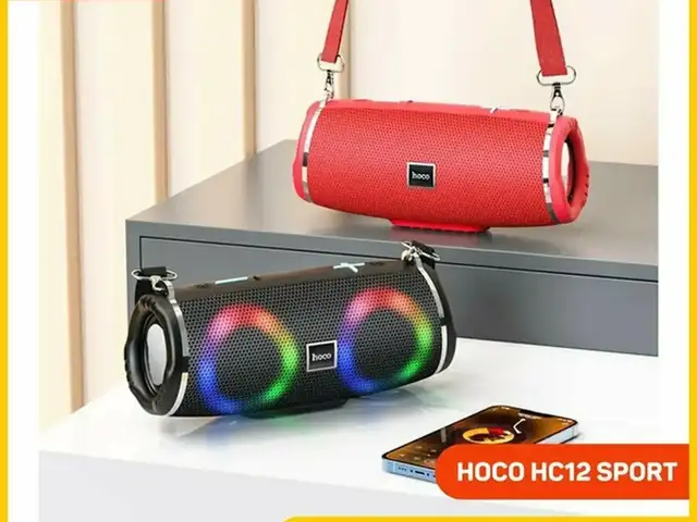 Акустика портативная Bluetooth Hoco HC12 Sport красный, Душанбе