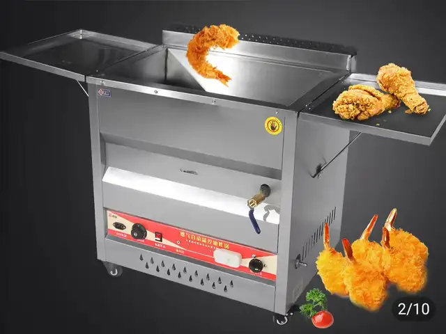 Газовая фритюрница для кур и фастфуда, Худжанд