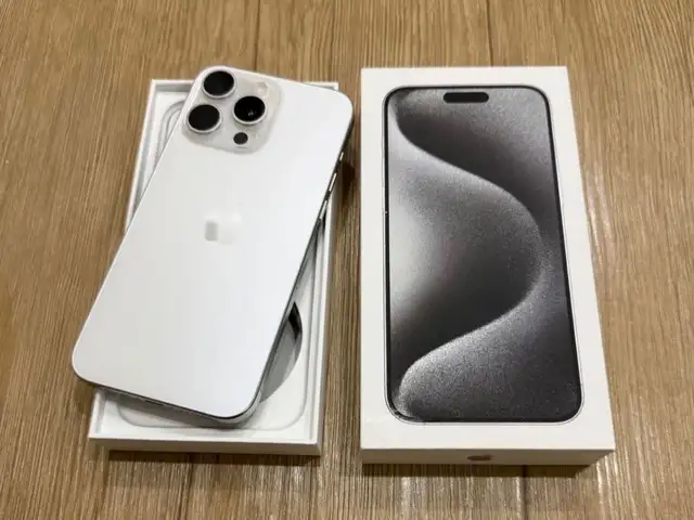 Apple iPhone 15 Pro Max, 512 gb, White Titanium, Исфара