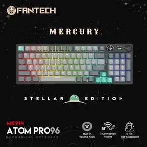 Игровая беспроводная механическая клавиатура Fantech ATOM PRO96 MK914, Душанбе