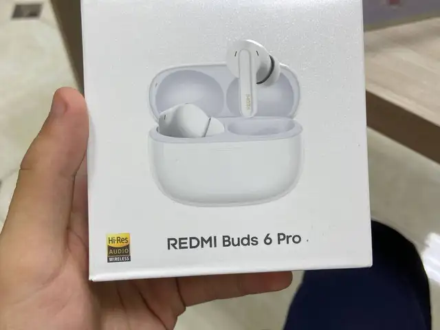 Беспроводные TWS наушники Xiaomi Redmi Buds 6 Pro White, Душанбе