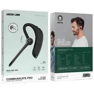 Беспроводная гарнитура Green Lion Communicate Pro Over-Ear Headset Dual Mic, Душанбе