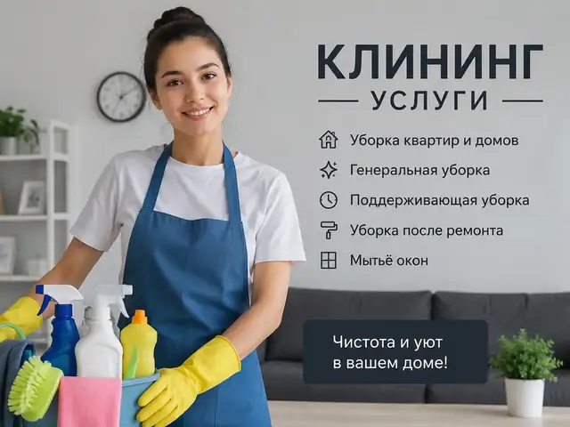Клининговые услуги , уборка квартир и домов, Хуҷанд