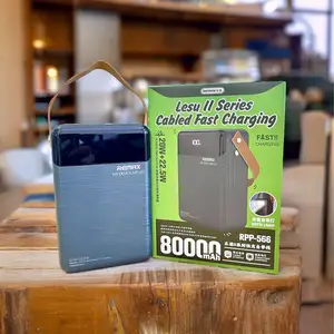 Внешний аккумулятор Powerbank Remax 80000mah, Душанбе