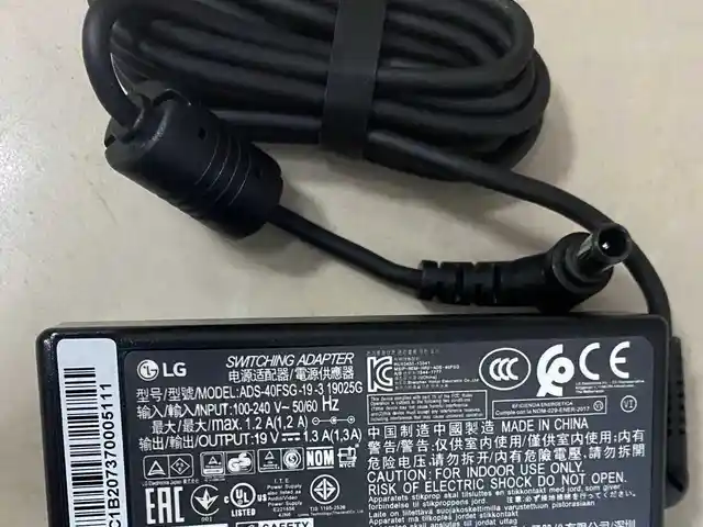 Блок питания для монитора Samsung и LG 19V 1.3A, Душанбе