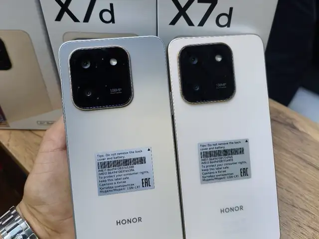 Honor X7d 8+8/256Gb black 6500мач, Душанбе