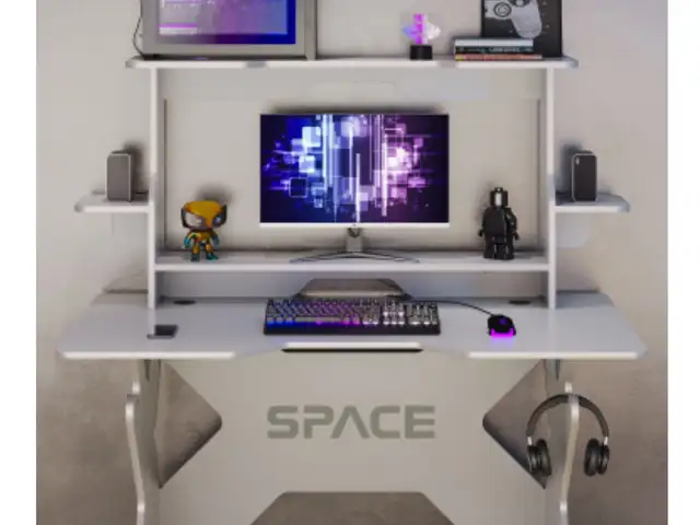 Игровая станция Tajlevel Space X с полками и надстройкой, Душанбе