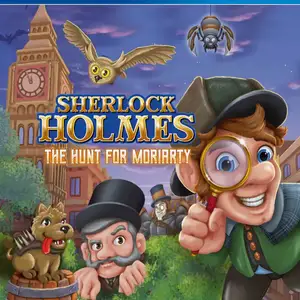 Игра Sherlock holmes the hunt for moriarty для PS-4 / 6.72 / 12.02 / 13.00 /, Душанбе