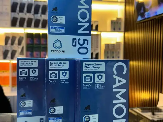 Tecno Camon 50 Pro 8+8/16/256Gb Global Version 2026, Душанбе - 2