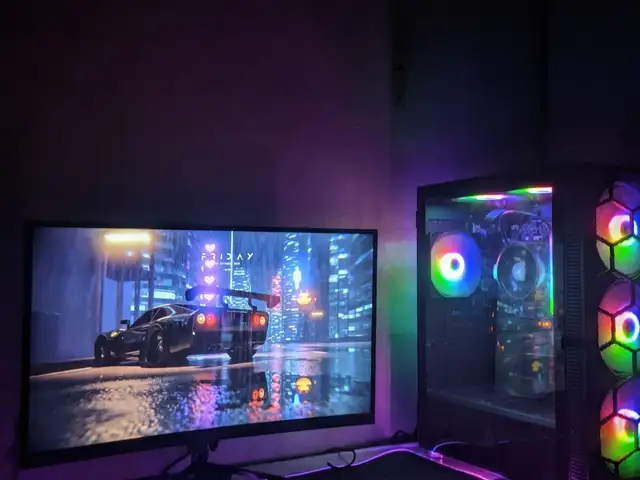 Персональный компьютер core i3 12100F/RAM 16GB DDR 4/NVME M2 512GB/RX 580 8GB, Душанбе