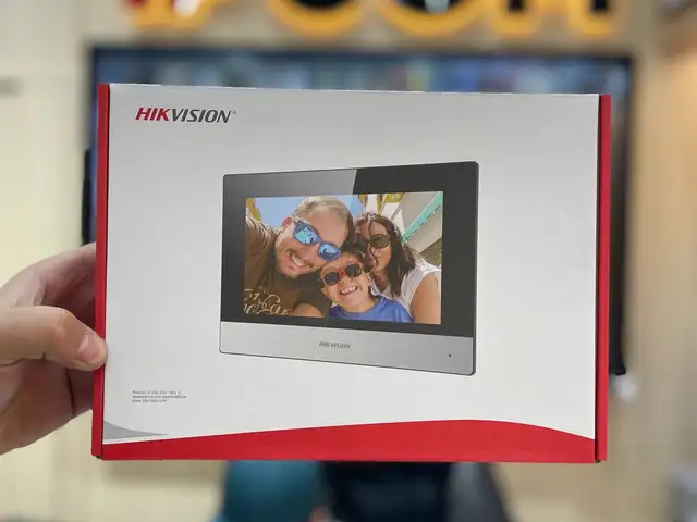 IP Дисплей домофона 7 дюйм Hikvision DS-KH6320-WTE1, Хуҷанд