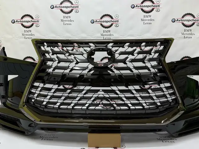 Бампер передний Lexus lx570 heritage black vision, Худжанд