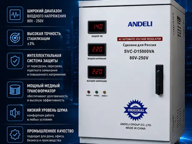Стабилизатор напряжения, Душанбе