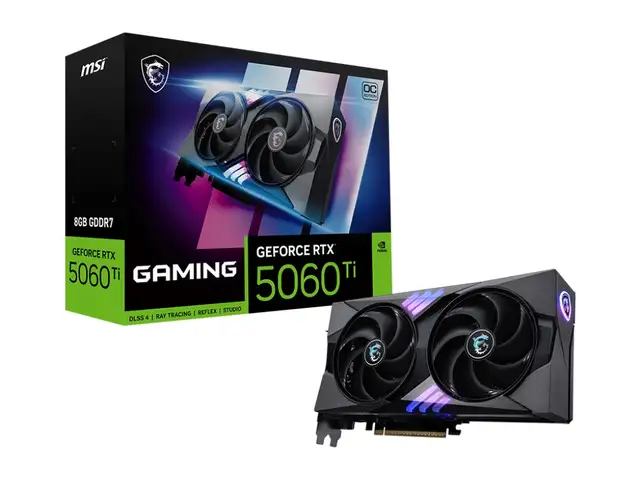 Видеокарта RTX 5060ti 8GB MSI GAMING OC, Душанбе