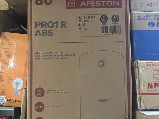 Водонагреватель Ariston 80 л ABS, Душанбе