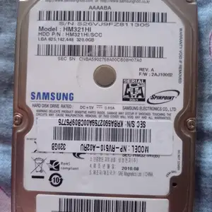Жесткий диск HDD Samsung для ноутбуков, Истаравшан