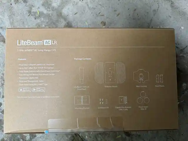 Точка доступа Ubiquiti LiteBeam 5AC LR, Душанбе