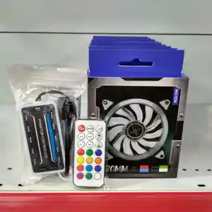 Кулер для корпуса RGB с пультом управления, Душанбе