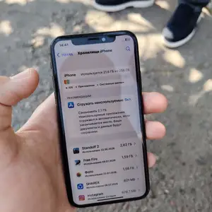 Apple iPhone X, 256 gb, Space Grey, Хуҷанд