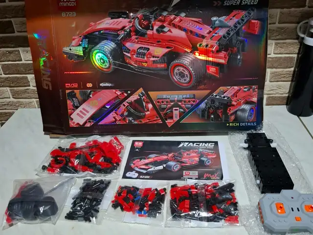 Лего конструктор Mingdi 8723 Super Speed Racing R/C с пультом управления. 315-дет, Душанбе