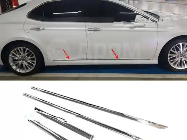 Хром двери на Toyota Camry 6, Душанбе