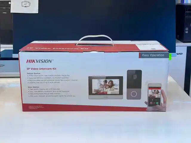 IP Видеодомофон комплект Hikvision DS KIS603 WI-FI, Худжанд