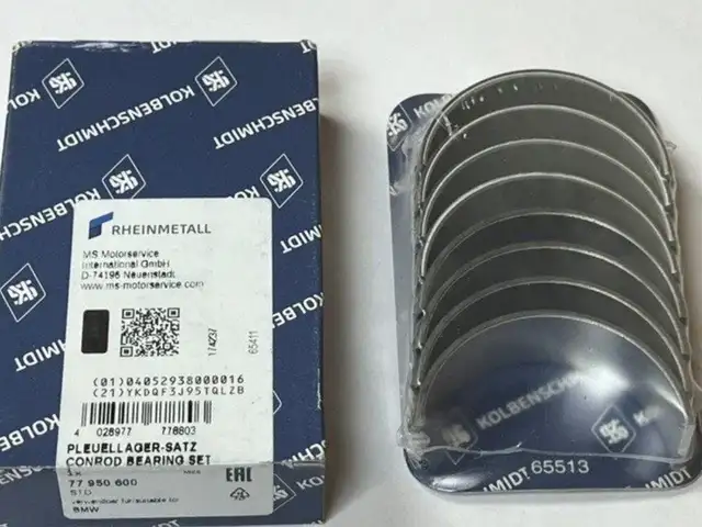 Вкладыши шатунные STD BMW 2.0TD N47 B47 Кolbenschmidt 77950600, Худжанд